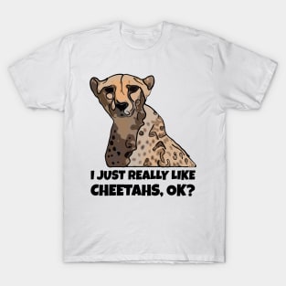 I Like Cheetahs T-Shirt